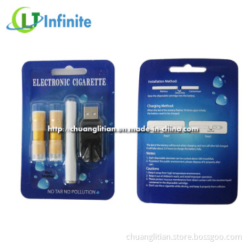 510 E-Cigarette Blister Package with Rechargable Battery